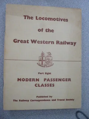 £4.99 • Buy The Locomotives Of The Great Western Railway Part 8-Modern Passenger Classes