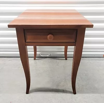 Ethan Allen Country Colors End Table Item #14-8403 In #284 Autumn Maple Table B • $245