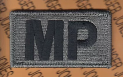 US ARMY MP Military Police Arm BRASSARD ~3.25  W/ Hook Patch M/e • $4