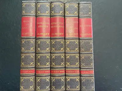 O Henry  (Vintage Hardcover - Doubleday Doran)  5 Book Collection • $22