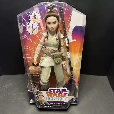 Star Wars Forces Of Destiny  Rey Of Jakku 11”action Figure Doll -  New    ( N2 ) • $19.99