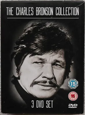 The Charles Bronson Collection 3 DVD Box Set • £8.50