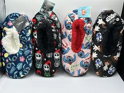 NEW Disney  Fuzzy Babba Slipper Socks MULTIPLE STYLE AVAILABLE • $15.29