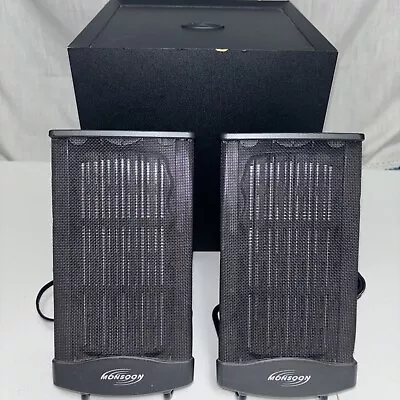 Monsoon MM-700 Self Amplified Speaker System With Subwoofer - Tested - Rare • $350