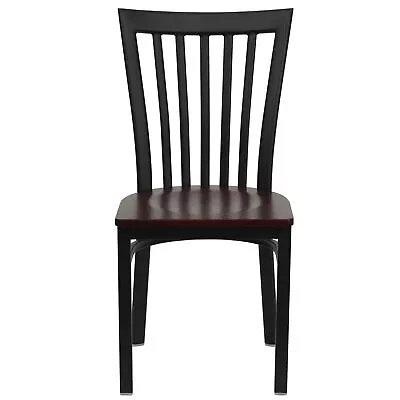 2 Pack School House Back Metal Restaurant Chair - 17.25 W X • $242.49