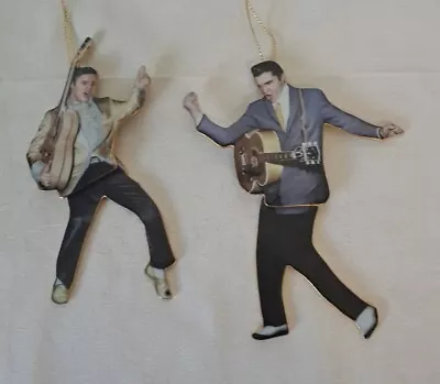 Elvis Ornament Collection Bradford Editions Vintage Numbered Christmas Ornaments • $22