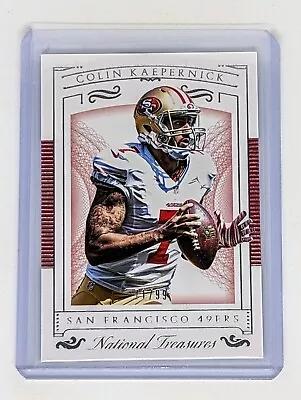 2015 Panini National Treasures #27 Colin Kaepernick /99 San Francisco 49ers • $11.99