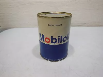 Vintage Mobiloil 1 US Quart Can Unopened • $16