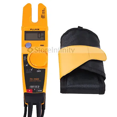 Fluke T5-1000 Voltage Continuity Current Electrical Multimeter 1000V&Holster • $159.98