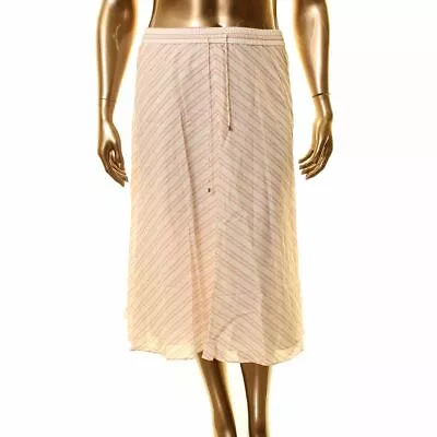 LAUREN RALPH LAUREN NEW Women's Striped Cotton A-Line Skirt TEDO • £21.18