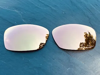 Etched Polarized Copper Custom Mirrored Replacement Oakley Hijinx Lenses • £12.99