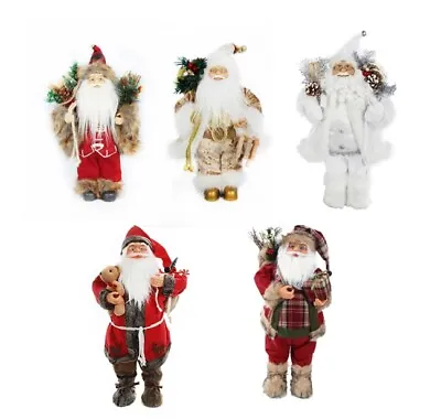 Father Christmas Traditional Standing Figures Santa Claus - 5 Different Styles!! • £19.95
