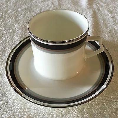 Mikasa NOIR Bone China Cup & Saucer - A4102  • $16.95