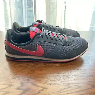 Nike Eclipse 2 Sneakers Women 10 Gray Pink Running Athletic Trainer Shoe Y2K VTG • $16.15
