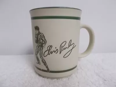 Embossed Elvis Presley History Ceramic Coffee Tea Cup Mug • $8.99