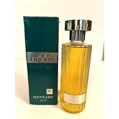 Vintage Revlon Moon Drops Soft Cologne Splash Perfume 8oz NEW In Box • $587.99