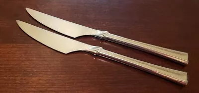 2- Mikasa Verona Dinner Knives 18/8 Stainless Flatware Japan 8 5/8  • $19.95