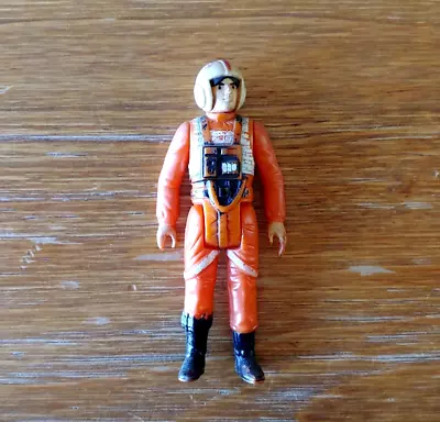 Vintage Star Wars Luke Skywalker X-Wing Pilot Action Figure - 1978 Kenner • $24