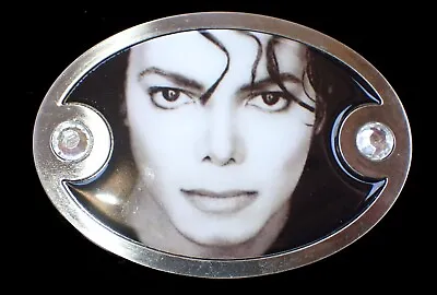Michael Jackson Sepia Photo Belt Buckle With Rhinestones Licensed New • $15.95