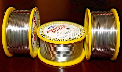 New 60/40 Tin/Lead Flux 2 % 1mm Tin Rosin Core Solder Wire 3 Rolls  • $15.99