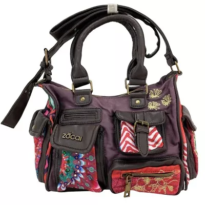 ZOCAI/Desigual  Style Women's Embroidery Multi Pockets Handbag/Shoulder Bag BNWT • $69