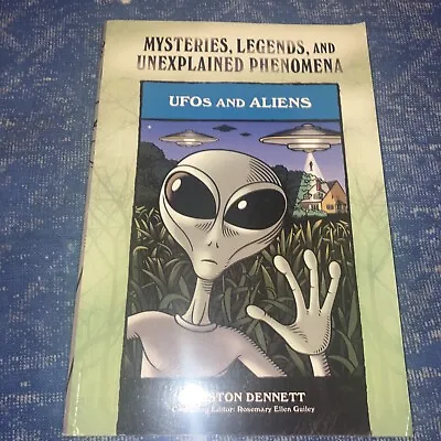 UFOs And Aliens (Mysteries Legends And Unexpla... By Preston Dennett Paperback • $4.99