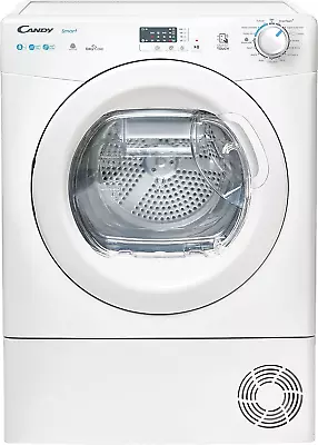 Candy Smart CSEH8A2LE 8Kg Capacity Free Standing Heat Pump Tumble Dryer Sensor  • £441.95