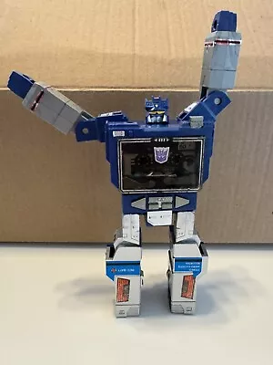 Vintage 1983 Transformers Takara Soundwave Figure Cassette Player W/Tape • $99.99