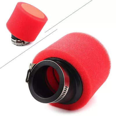 50mm Motor Air Filter Angled For ATV Go Kart Moped Scooter Pocket Dirt Bike NEW • $11.13