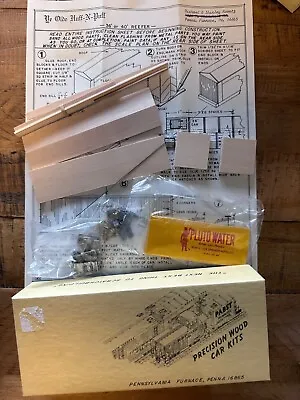 Ye Olde Huff Puff Precision Railway Car Wood Kit O Scale 26 Pluto Water Reefer • $53.24