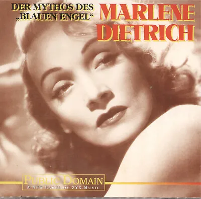 Marlene Dietrich - Der Mythos Des `Blauen Engel' CD • $9.95