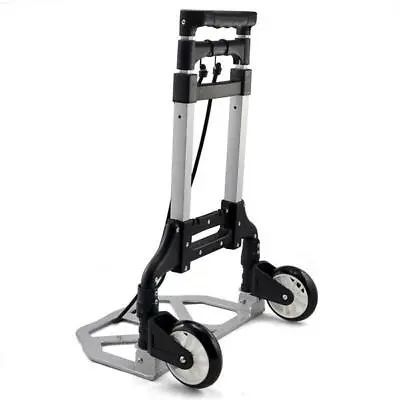 75kg Heavy Duty Industrial Folding Hand Truck Barrow Trolley Cart On Wheels   • £26.79