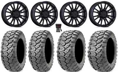 MSA ThunderLips 14  Wheels Black 26  Ceros Tires Textron Wildcat XX • $1141.20