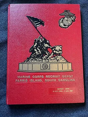 1996 U. S. Marine Corps Basic Yearbook Platoon 2004 & 2005 Parris Island Sc • $49.99