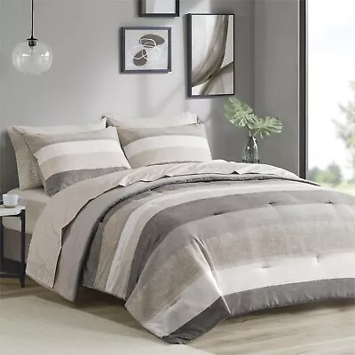 Madison Park Essentials Comforter Set With Bed Sheets Twin King Queen Full Size • $79.99