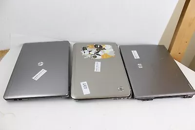 AS IS PARTS Lot Of 3 HP Laptops I5 AMD SPECS UNKNOWN NO HDD • $49.99