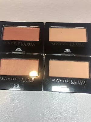 Lot Of 4 MAYBELLINE W #200S Dusty Rose & #210 Bold Beige • $14.99