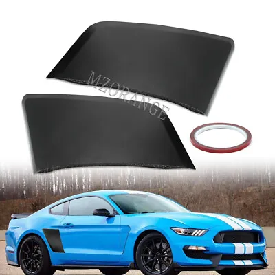 2pcs Rear Fender Penal Flare Side Scoops Vents Cover For Ford Mustang 2015-2022 • $120.99