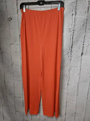 Vanity Fair Lounge Corral Nylon Pajama Sleep Pants Size 38 M Medium Womens Made • $15