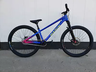 Marin Alcatraz Dirt Jumper Bike Blue/Magenta Long • $1449