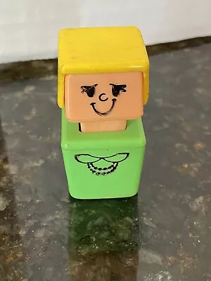 Mcdonalds Little People Vintage 70s  Cube Block Woman • $23.50