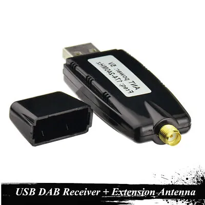 Car DVD Player DAB+ Digital Radio Receiver Audio Broadcast Aerial+USB 2.0 Dongle • $36.39