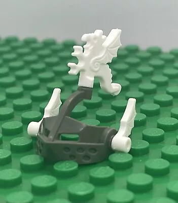 Lego Vintage Minifigure Cas167 White Dragon Plume 6086 X46 X47 X48 Castle Knight • $115