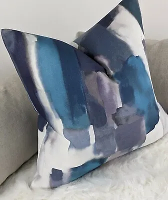 £12.99 • Buy 18x18  Cushion Pillow Cover John Lewis & Partners Fabric Peacock Abstract LIVIA 
