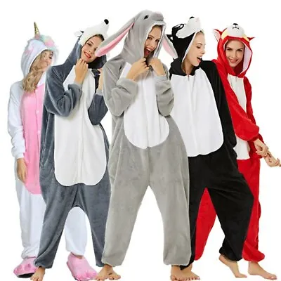 £23.99 • Buy Ladies Adult Animal Onesie16 Kigurumi Pyjamas Pajamas Halloween Cosplay Costume