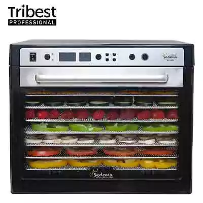 $599.95 • Buy Tribest Sedona Supreme Commercial Food Dehydrator With Stainless Steel Trays NEW