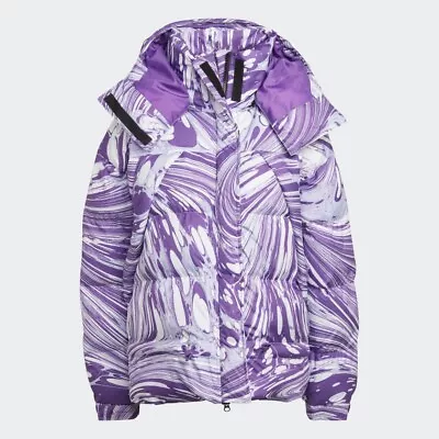 NWT Adidas By Stella McCartney Printed Padded Winter Jacket Size XS MSRP: $330 • $180
