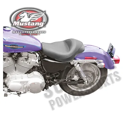 Mustang Motorcycle Products 05-13 HARLEY XL1200C: Mustang Solo Seat - Vintage • $360.51