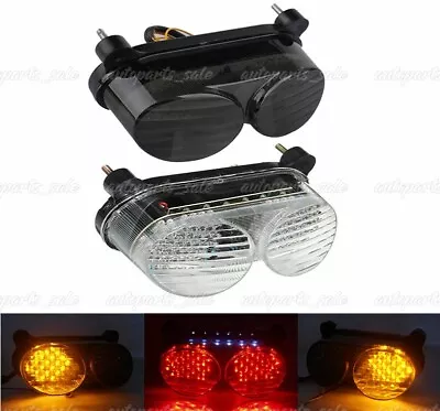 LED Turn Signals Brake Tail Light For Kawasaki Ninja ZX6R ZX9R ZZR600 ZX900 ZR7S • $28.98