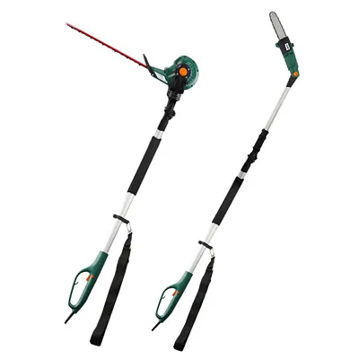 £109.90 • Buy Long Reach Telescopic Pole Electric Chainsaw & Hedge Trimmer Tree Pruner Kit